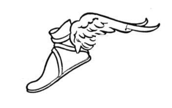 what are hermes flying shoes called|who gave hermes winged shoes.